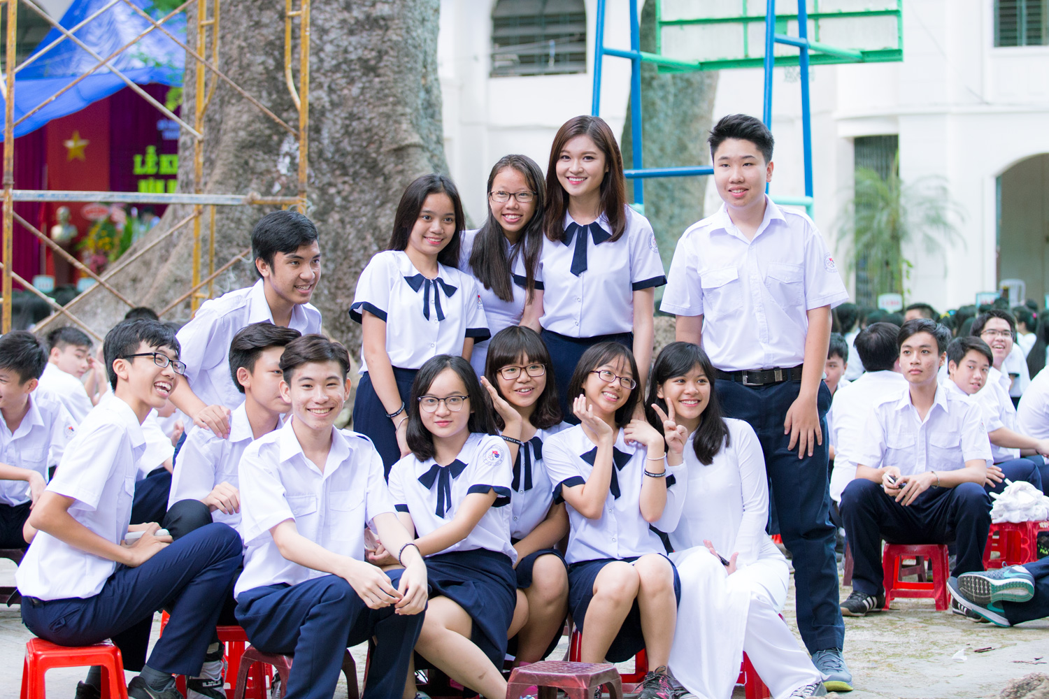Nét đẹp của đồng phục học sinh Việt Nam 