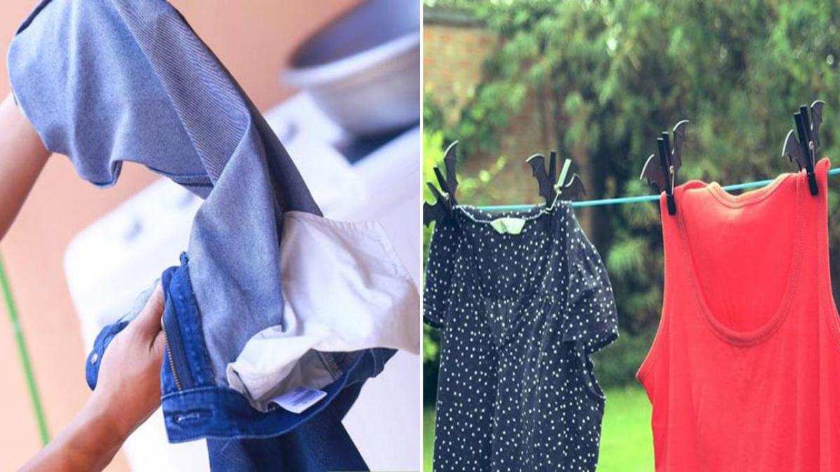 mẹo giặt quần áo không ra màu
